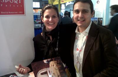 Promocionant el Priorat a la Fira EIBTM