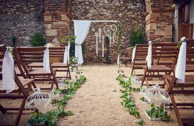 Ceremònia casament amb encant priorat