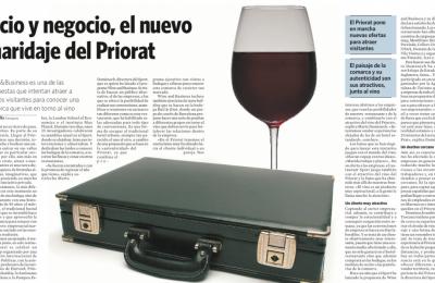 Article Diari de Tarragona de Wine&Business