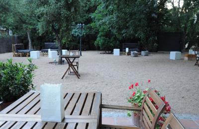 Hotel amb terrassa d'estiu 