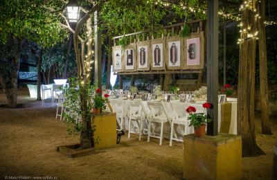 Boda al jardí de l'hotel