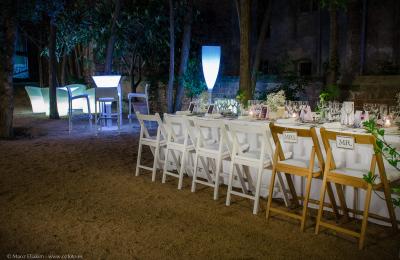 Boda al jardí de l'hotel