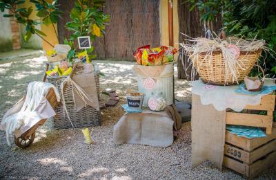 Celebracions als espais de l'hotel rural del priorat