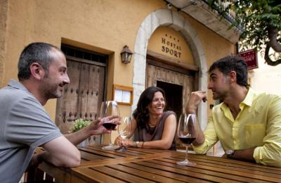 Terrassa hotel rural priorat