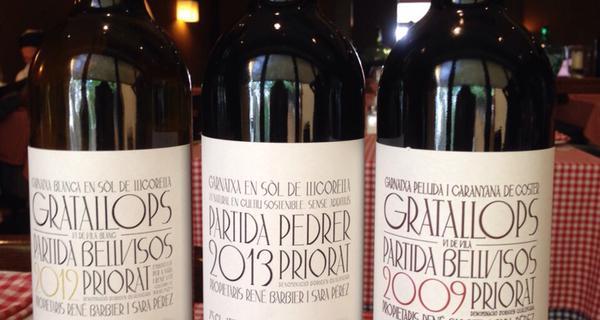 Vinos de ediciones limitadas Sara Pérez y René Barbier