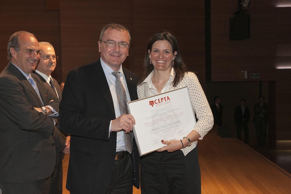 Premi a l’Excel·lència Enoturística per Restauració i Allotjament 2013