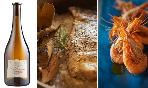 Les brugueres en la carta de vinos del restaurante Hostal Sport